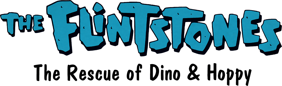 логотип Flintstones - Rescue of Dino & Hoppy